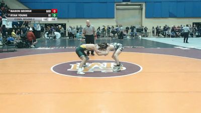 3 - 113 lbs Cons. Round 2 - Mason George, Harrisonburg vs Ryan Young, Northside