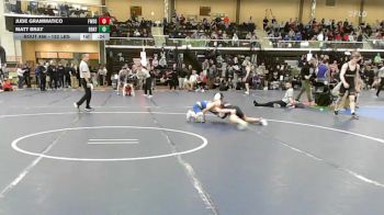 132 lbs Consi Of 8 #2 - Jude Grammatico, Fairfield Warde vs Matt Bray, Brookfield/Shepaug