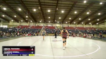 150 lbs Semis (4 Team) - Abigail Trayhorn, Utah 1 vs Makenna Howell, Oklahoma