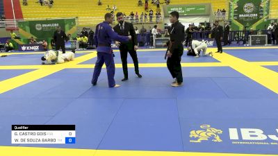 GABRIEL CASTRO GOIS vs WILSON DE SOUZA BARBOSA 2024 Brasileiro Jiu-Jitsu IBJJF