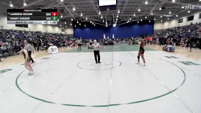 145 lbs Champ. Round 1 - Avery Steger, Glenvar vs Lanesha Boone, Churchland