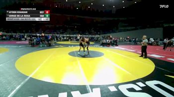 6A Boys 120 lbs Champ. Round 2 - Jorge De La Rosa, Forest Grove Boys vs Ayden Khanjan, Westview Boys