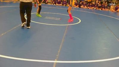 125 lbs Round 6 - Kaison Miller, Norton Community HS vs Aaliyah Ramos, North Platte