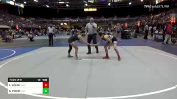 116 lbs Round Of 16 - Liv Wieber, Eagle High Wrestling vs Sam Parcell, Dirty Goats WC