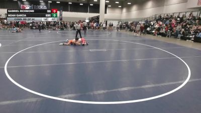120 lbs Cons. Rd Of 64 - Gabriel Richmond, SPAR Wrestling Academy vs Noah Garcia, Big Game Wrestling Club