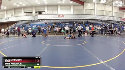 63 lbs Champ. Round 2 - Jamie Arnold Jr., Contenders Wrestling Academy vs Silas Sanderson, Indiana