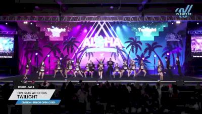 Five Star Athletics - Twilight [2023 L4 Senior Open Coed Day 3] 2023 Aloha Grand Nationals
