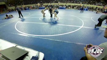 126 lbs Round Of 32 - Cash Stapleton, Cushing Tigers vs Houston Jerry, Cashion Youth Wrestling