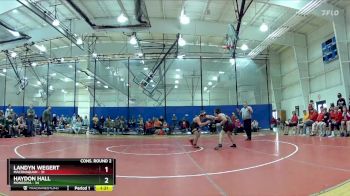 150 lbs Semis & Wb (16 Team) - Landyn Wegert, Maconaquah vs Haydon Hall, Monrovia