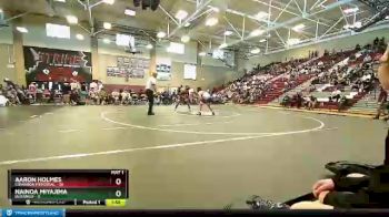 152 lbs Round 4 (10 Team) - Aaron Holmes, Cimarron Memorial vs Nainoa Miyajima, Durango