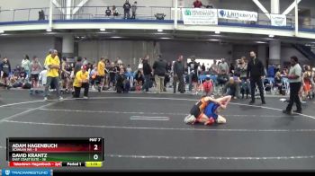 72 lbs Round 3 (8 Team) - David Krantz, East Coast Elite vs Adam Hagenbuch, Scanlan WA