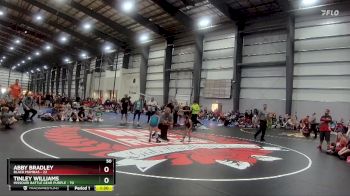 50 lbs Final - Abby Bradley, Black Mambas vs Tinley Williams, Missouri Battle Gear Purple