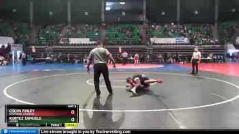 106 lbs Cons. Round 2 - Kortez Samuels, Jasper vs Colyn Finley, Southside, Gadsden