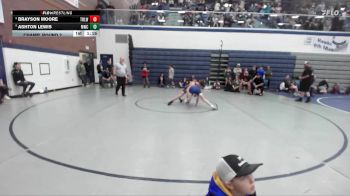 125 lbs Champ. Round 2 - Ashton Lewis, Middleton Wrestling Club vs Brayson Moore, Team Real Life Wrestling