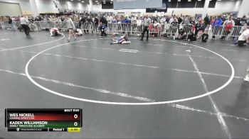 71 lbs Champ. Round 2 - Wes Nickell, Cushing Wrestling vs Kaden Williamson, Sebolt Wrestling Academy