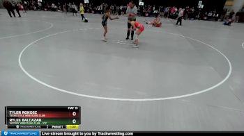 110 lbs Cons. Round 2 - Rylee Balcazar, Victory Wrestling Club - VTC vs Tyler Rokosz, Texas Style Wrestling Club