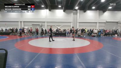 113 lbs Cons. Quarters - William Clanton, Curby vs Michael Densmore, South Georgia Athletic Club