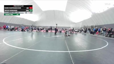 141 lbs Cons. Round 2 - Bryce Edwards, Unattached - Quincy vs Koen Huepenbecker, Indiana Tech