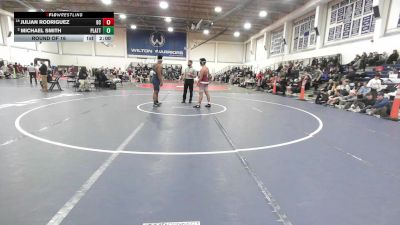 285 lbs Round Of 16 - Julian Rodriguez, Bristol Central vs Michael Smith, Platt