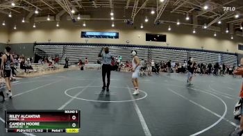 115 lbs Round 5 (8 Team) - Camden Moore, Reaper WC vs Riley Alcantar, Kraken