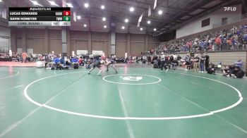 190 lbs Cons. Round 1 - Gavin Homeyer, Washburn Rural vs Lucas Edwards, Ozark
