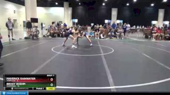 126 lbs Round 2 (8 Team) - Maverick Rainwater, Team Clay vs Brody Boehm, Suwannee