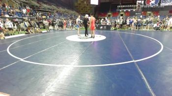 160 lbs Cons 64 #2 - Tavier Garcia, Arizona vs Carson Clapp, Wyoming