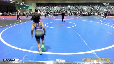 43 lbs Quarterfinal - Josiah Piz, Team Coalinga vs Kyrie Ewing, Nashville Catholic Wrestling