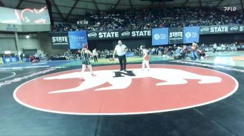 Girls 3A 130 lbs Cons. Round 3 - Ayla Veater, Kennewick (Girls) vs Abigail Gamm, Snohomish (Girls)