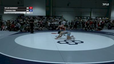 61 kg Champ. Rd Of 128 - Dylan Duvernay, Ranger Wrestling Club vs Nathan Fish, Mustang Wrestling Club