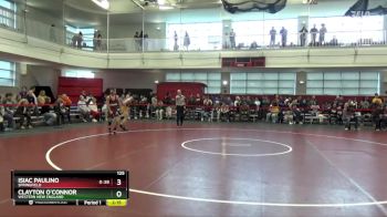 125 lbs Champ. Round 2 - Clayton O`Connor, Western New England vs Isiac Paulino, Springfield