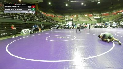 287 lbs 9th Place - Bedros Behnam, Clovis West vs Bryan Ruiz Alvarez, Mendota