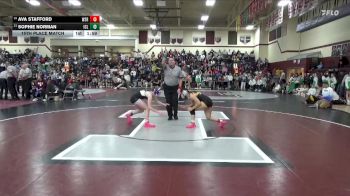 120 lbs 15th Place Match - Sophie Norman, Iowa City Liberty vs Ava Stafford, Waverly-Shell Rock