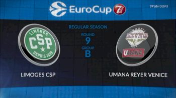 Full Replay - Limoges CSP vs Reyer Venezia - Limoges Csp vs Umana Reyer Venice 