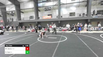 130 lbs Round Of 16 - Micah Davis, Mwc vs Devon Dye, Big Cat Wrestling