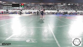 138 lbs Round Of 32 - Blake Ketcher, Pryor Tigers Wrestling vs Mason Myrick, Yukon