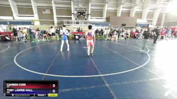 150 lbs Cons. Round 2 - Camren Chee, MT vs Toby Lawrie-Hall, WA