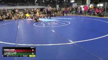 70 lbs Round 1 (8 Team) - Cayden Clark, GREAT BRIDGE WC vs Kaden Stine, I-64 ROADRUNNERS
