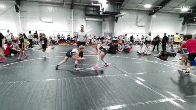 84 lbs Round 3 (4 Team) - Ava Westenbarger, R&R Ladies Purple vs Makenna McMahon, AR-15