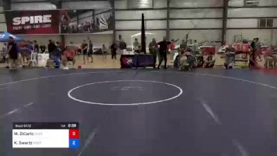 86 kg Round Of 128 - Micah DiCarlo, Charleston Regional Training Center vs Kyle Swartz, West Point Wrestling Club