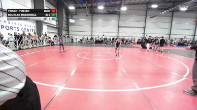 75 lbs Rr Rnd 1 - Vincent Foster, Mat Assassins Red - MS vs Douglas McConnell, NC Blue - MS