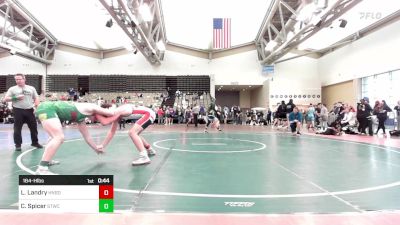 184-H lbs Consi Of 16 #1 - Levi Landry, Honesdale vs Calvin Spicer, Shore Thing WC
