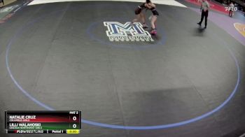 Cons. Round 2 - Natalie Cruz, Columbus Girls vs Lilli Walahoski, Lincoln Northwest Girls