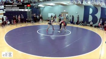 125 lbs. Cons. Round 2 - Kaitlyn Alderman, Jefferson City vs Mekenley Altic, Buffalo