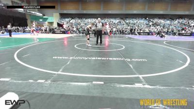 127 lbs Round Of 16 - Carley Ocampo, Liberty Falcon Wrestling vs Emma Garrett, Origin Training Center