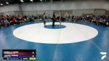 152 lbs Round 1 (8 Team) - Isabella Harris, Tennessee Red vs Justice Thomas, Kansas