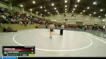 113 lbs Quarterfinal - Andrew Fox, American Leadership Academy vs Sid Christiansen, Emery