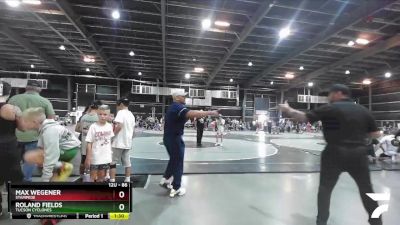 86 lbs Round 2 - Roland Fields, Tucson Cyclones vs Max Wegener, Stampede