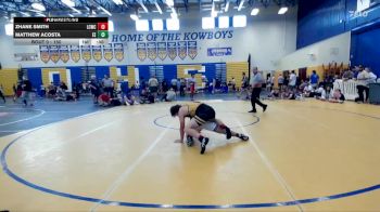 150 lbs Cons. Round 3 - Matthew Acosta, Eagle Empire vs Zhane Smith, Lake City Wrestling Club