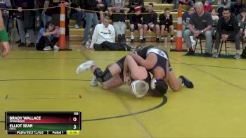 138 lbs Cons. Round 3 - Brady Wallace, Springboro vs Elliot Sear, Cvca